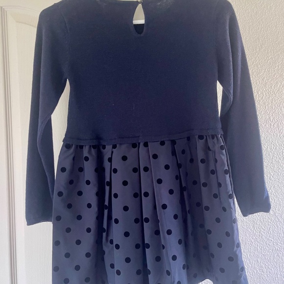 Navy Blue Jacadi Paris Kids Dress - Picture 2 of 4